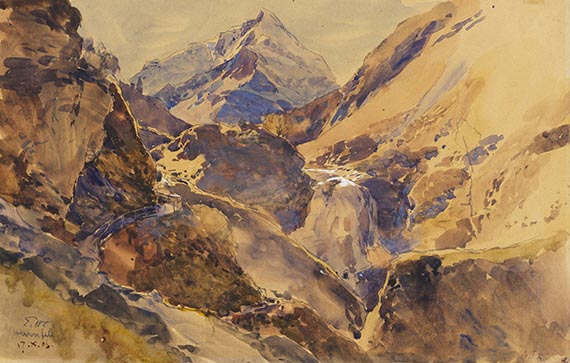 Edward Harrison Compton - Watercolor