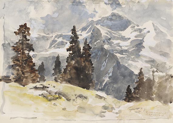 Edward Harrison Compton - Watercolor