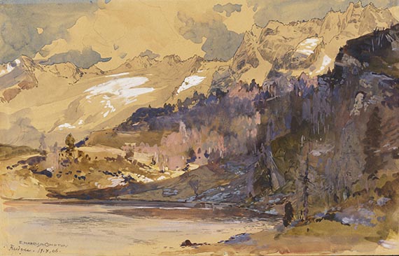 Edward Harrison Compton - Watercolor