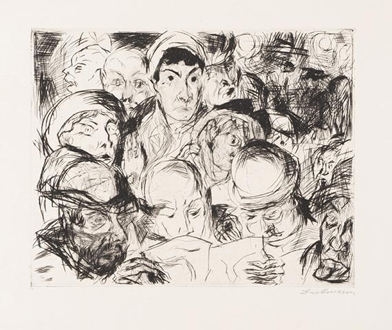 Beckmann, Max - Drypoint