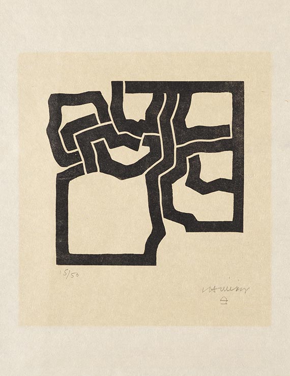 Chillida, Eduardo - Woodcut