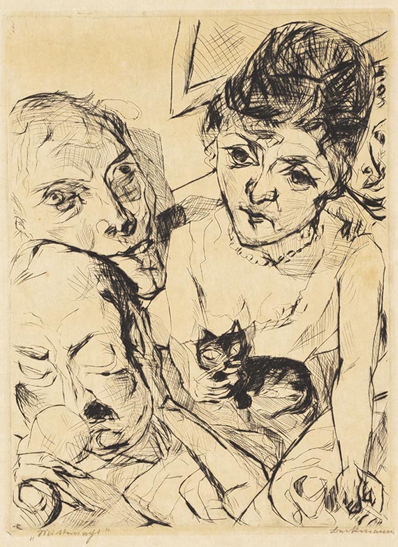 Beckmann, Max - Drypoint