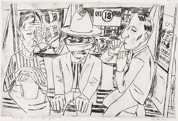 Beckmann, Max - Drypoint