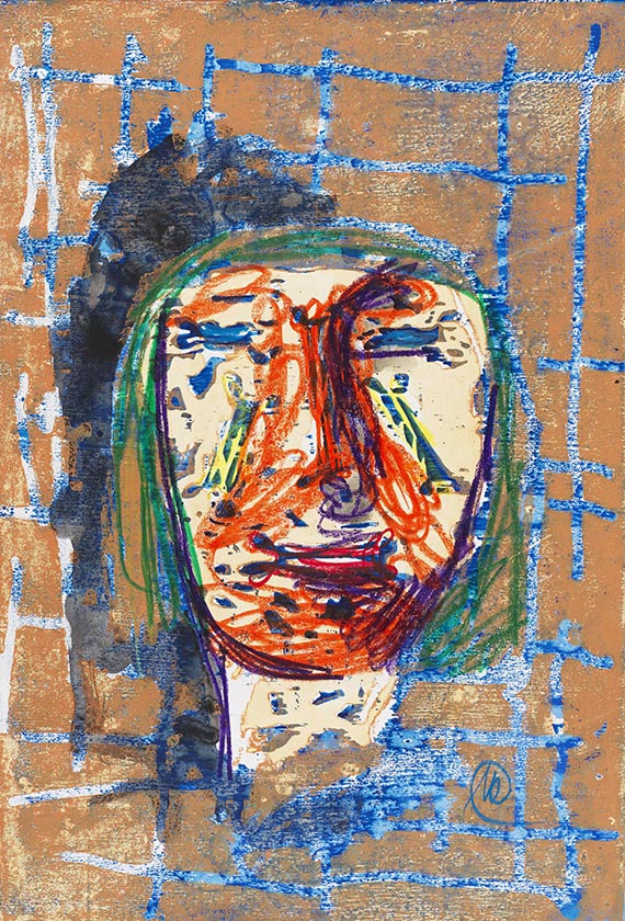Lüpertz, Markus - Mixed media