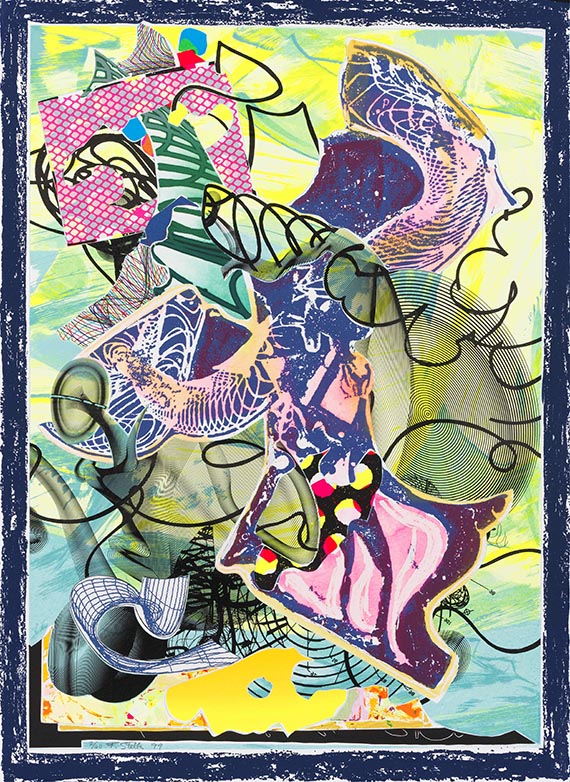 Stella, Frank - Silkscreen in colors