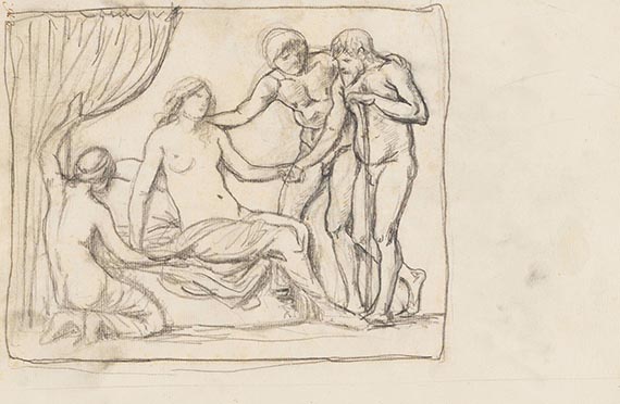 Hildebrand, Adolf von - Pencil drawing