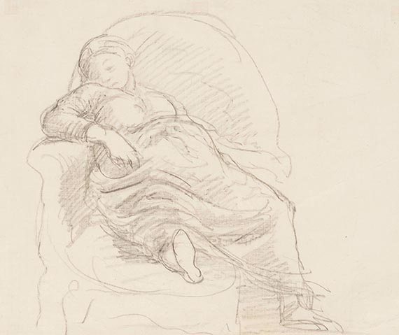 Hildebrand, Adolf von - Pencil drawing