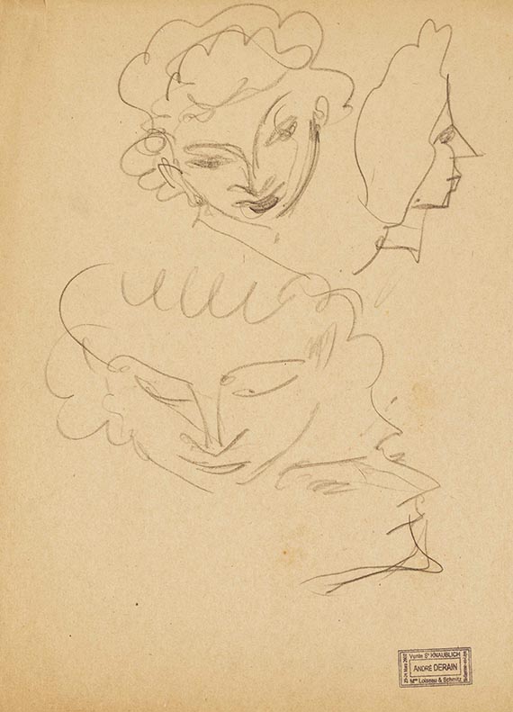 André Derain - Pencil drawing