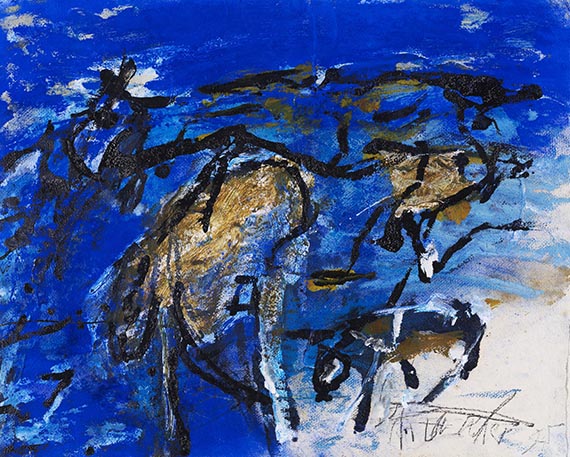 Schumacher, Emil - Mixed media