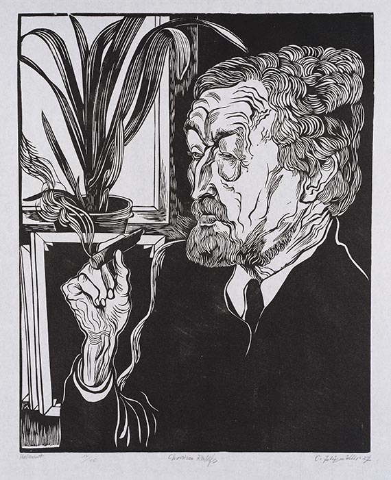 Felixmüller, Conrad - Woodcut