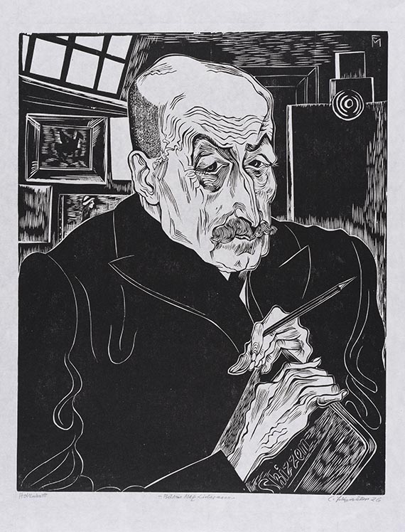 Felixmüller, Conrad - Woodcut