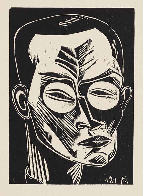 Felixm&uuml;ller, Conrad - Woodcut