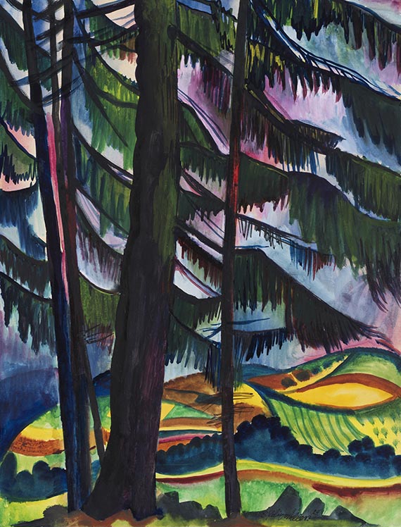 Felixm&uuml;ller, Conrad - Watercolor