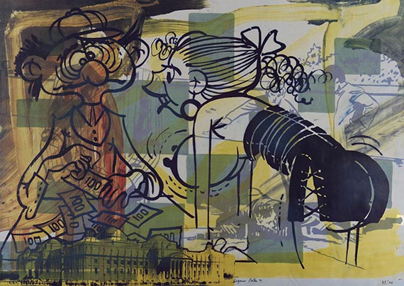 Sigmar Polke - Offset in colors