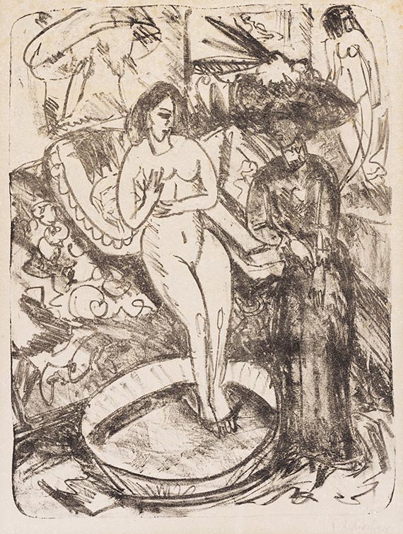 Ernst Ludwig Kirchner - Lithograph