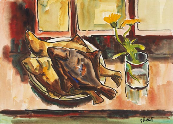 Schmidt-Rottluff, Karl - Watercolor