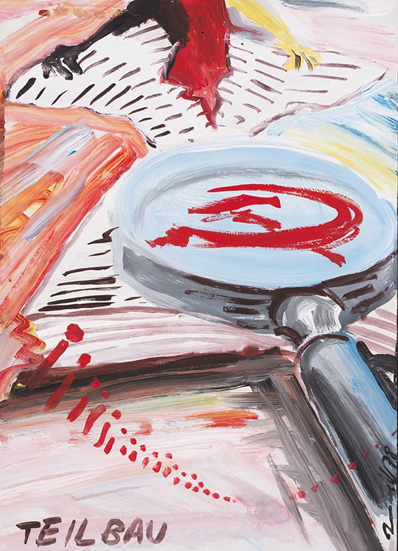 Immendorff, J&ouml;rg - Teilbau