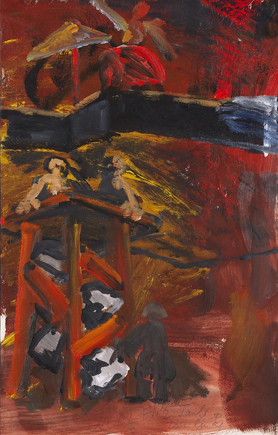 Immendorff, J&ouml;rg - Ohne Titel