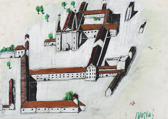 Markus L&uuml;pertz - Mixed media