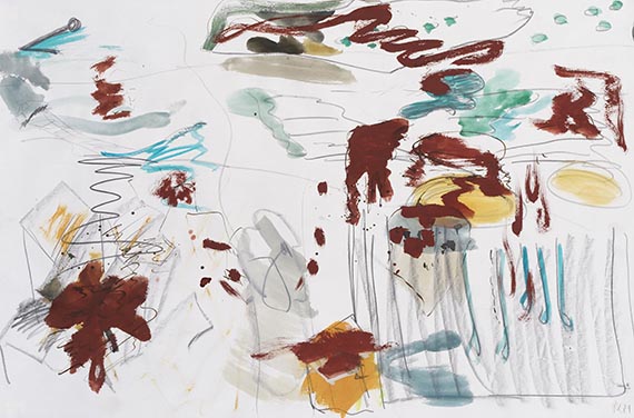 Per Kirkeby - Gouache