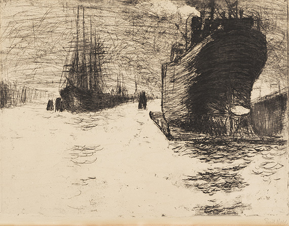 Emil Nolde - Etching
