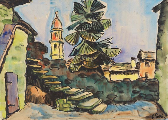 Schmidt-Rottluff, Karl - Watercolor