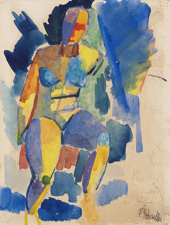 Schaefler, Fritz - Watercolor