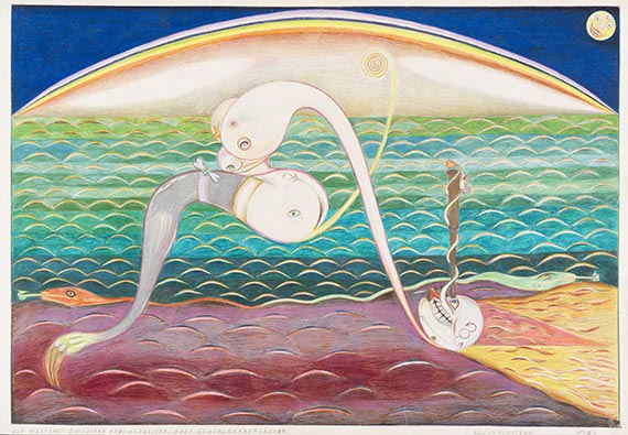 Schr&ouml;der-Sonnenstern, Friedrich - Der Wettlauf zwischen Kopf und Beinen oder Lebensnarrenl&auml;ufer