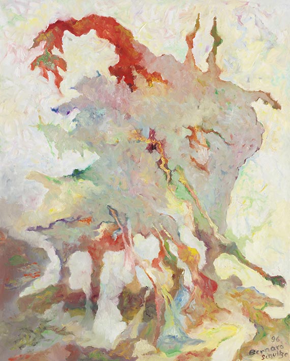 Bernard Schultze - Oil on canvas