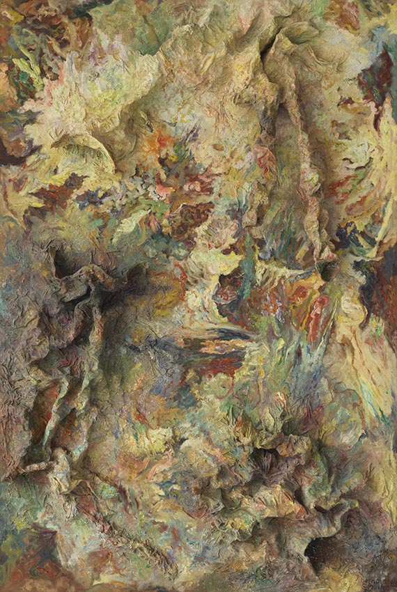 Bernard Schultze - Mixed media on canvas