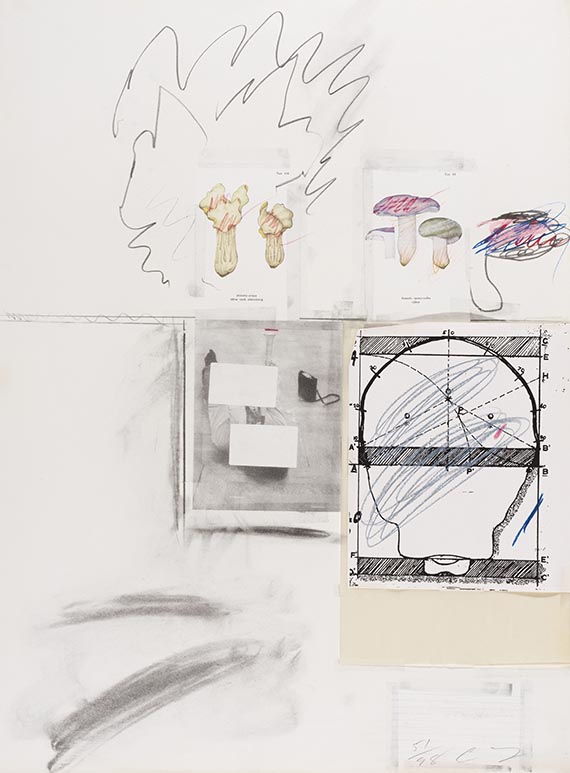 Cy Twombly - Collage