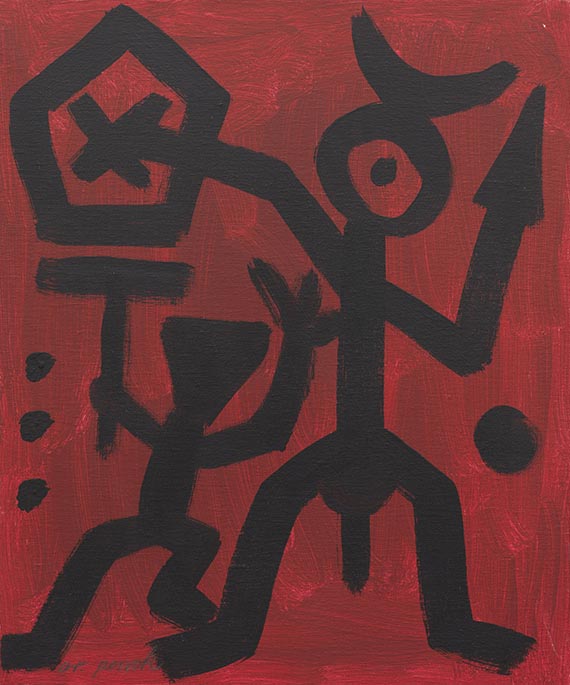 Penck (d.i. Ralf Winkler), A. R. - Ohne Titel