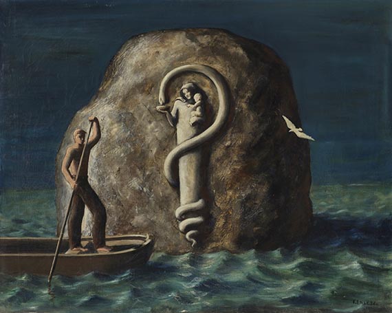 Edgar Ende - Oil on canvas