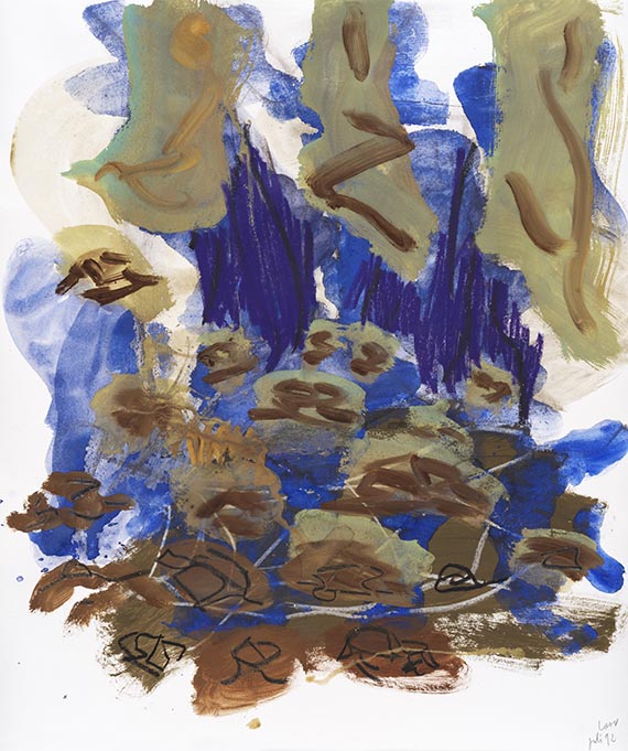 Kirkeby, Per - Mixed media