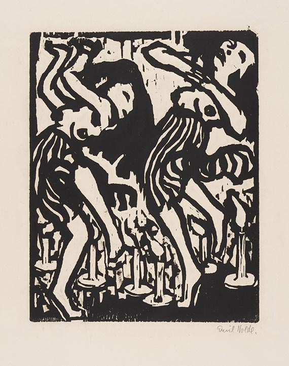 Emil Nolde - Woodcut