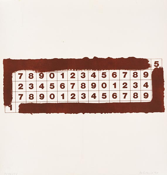 Blinky Palermo - Chalk lithograph