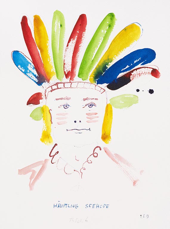 Thomas Schütte - India Ink