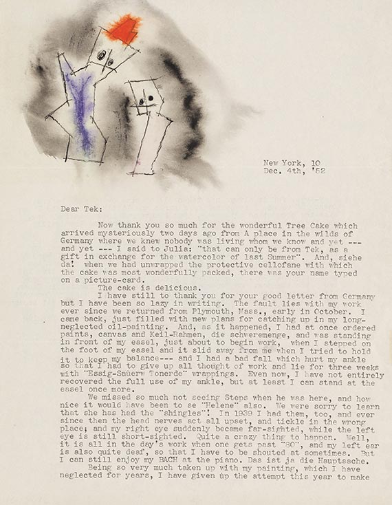 Lyonel Feininger - Watercolor