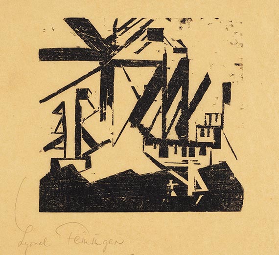 Lyonel Feininger - Woodcut