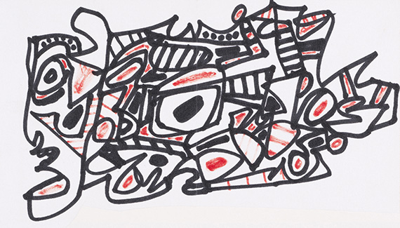 Dubuffet, Jean - Sans titre