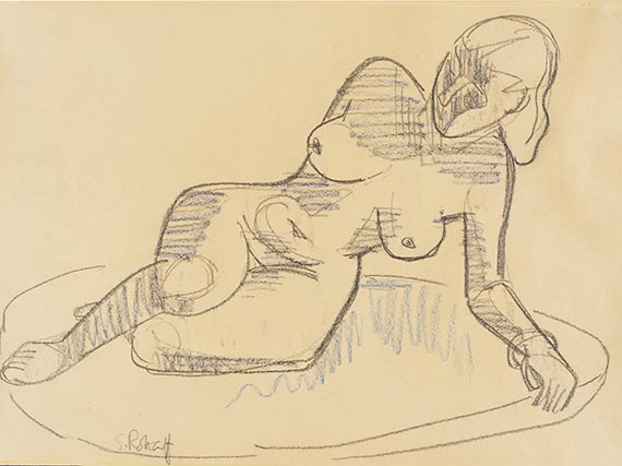 Schmidt-Rottluff, Karl - Pencil