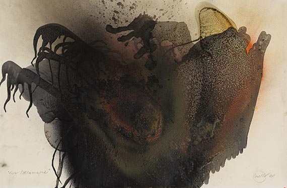 Otto Piene - Mixed media