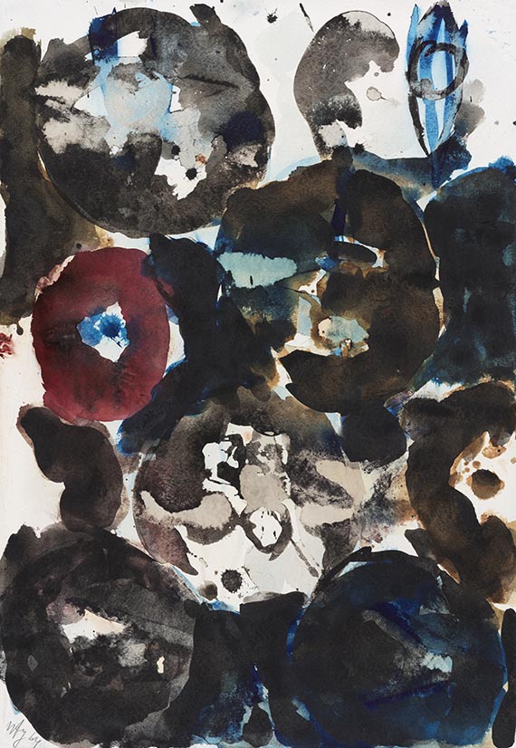 Ernst Wilhelm Nay - Watercolor