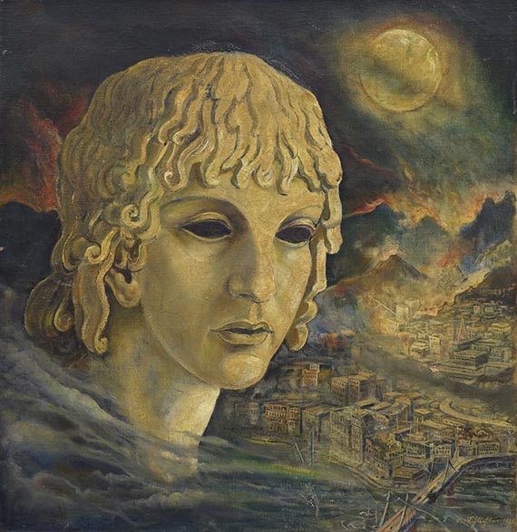 Schlichter, Rudolf - Oil on canvas