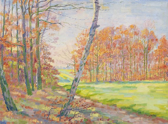 Felixmüller, Conrad - Oil on canvas