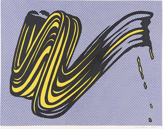 Roy Lichtenstein - Silkscreen in colors