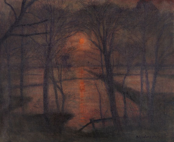 Otto Modersohn - Oil on canvas